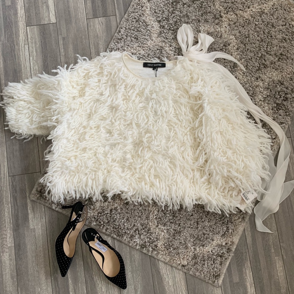 Ter Et Bantine Shaggy Poncho/Blouse